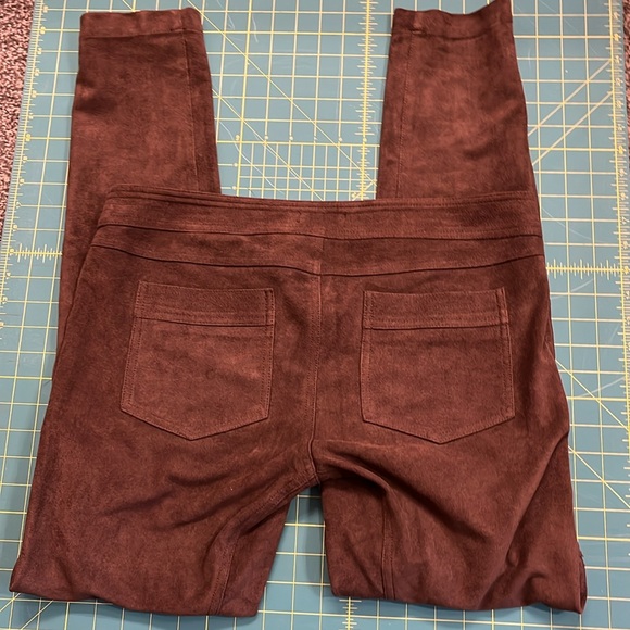 Vintage Bebe faux suede pants size 10 - Picture 2 of 2